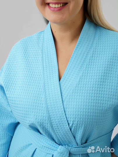 Халат банный вафельный Артикул 1405 - 1402