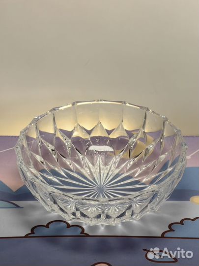 Хрустальная конфетница салатница хрусталь СССР 18