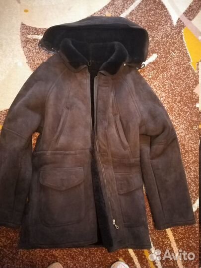 Дубленка натуральная мужская 48 50 размер