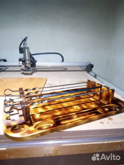 Поднос для шашлыка на 4 персоны