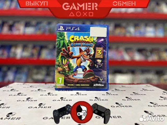 Crash Bandicoot N sane Trilogy PS4 NEW