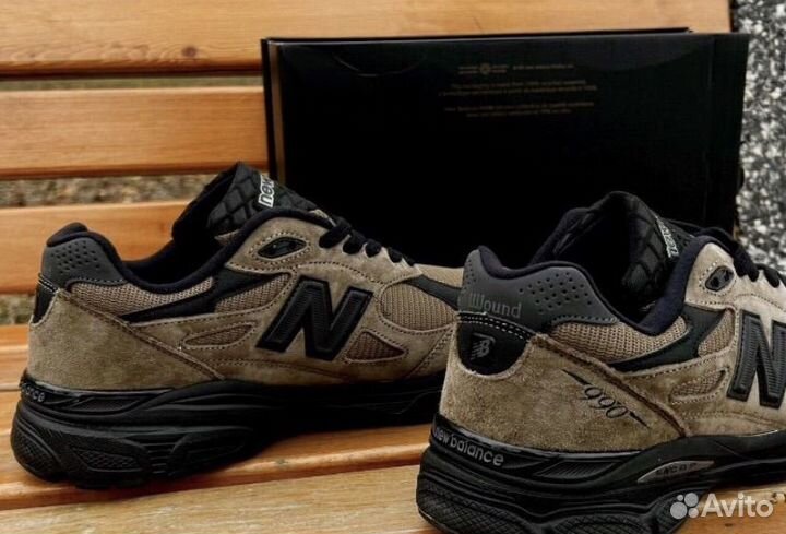 New balance 990v3 jjjjound brown размеры 41-45