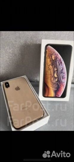 iPhone XS 64gb золотистый