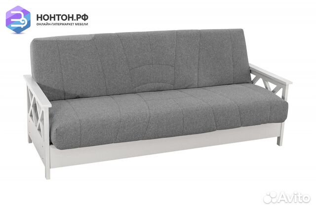 Диван книжка Ручеек Массив серый