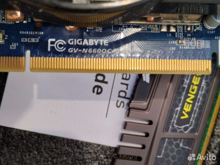 Видеокарта, процессор, оперативная память