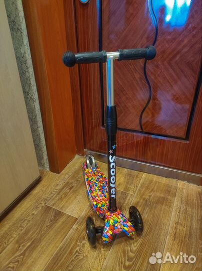 Самокат детский трехколесный бу