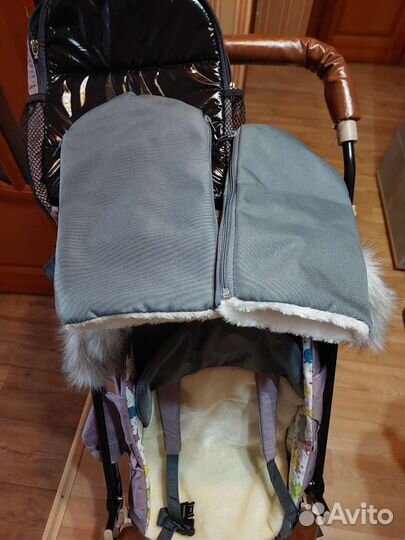 Детская коляска санка galaxy