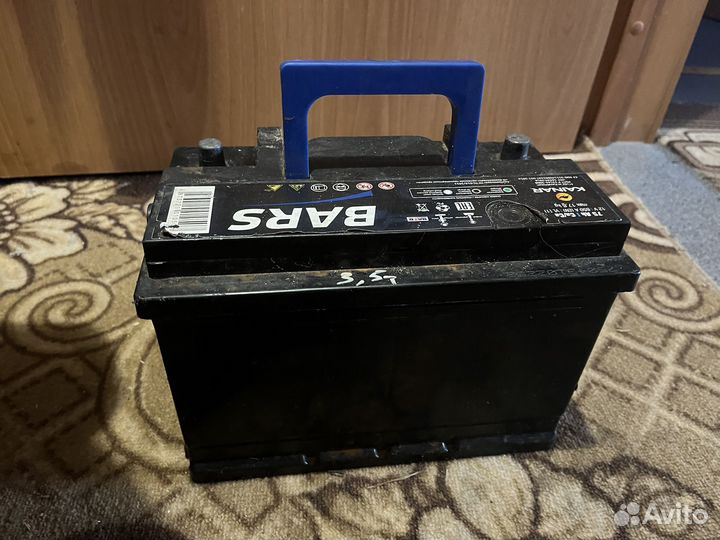 Аккумулятор Bars 75ah 650A