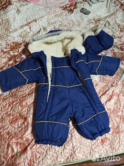 Зимний комбинезон до года