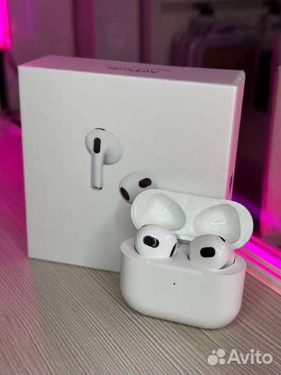 Беспроводные наушники airpods аирподс 2