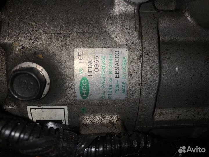 Компрессор кондиционера huyndai sonata 2009-2014