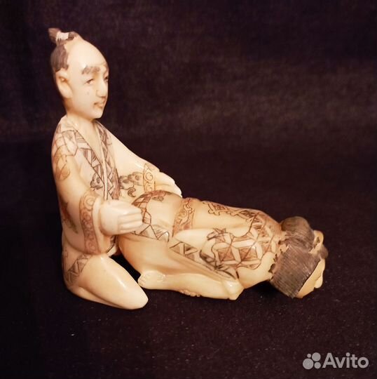 Фигурка Окимоно Нэцкэ Камасутра япония 30-40 г