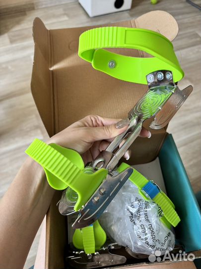 Коньки ледовые раздвижные