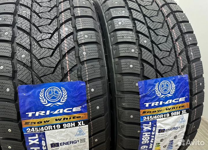 Tri Ace Snow White II 245/40 R19 и 275/35 R19 50J