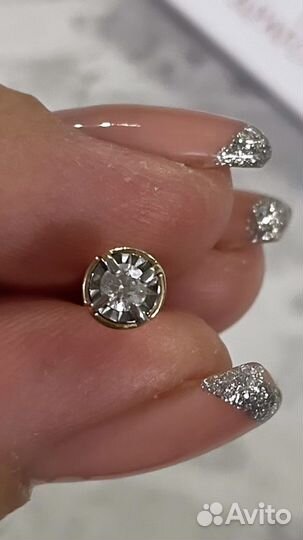 Золотый серьги