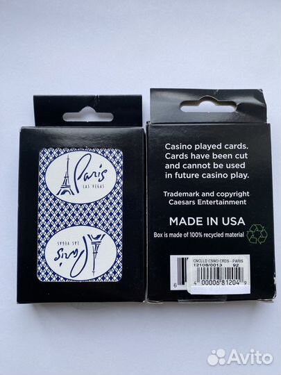 Карты из Лас Вегаса