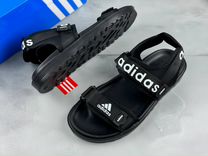 Мужские сандалии Adidas летние чёрные