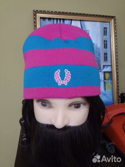 Шапка Fred Perry. Made in U.K