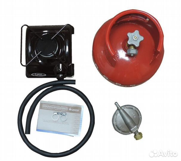 Газовая плита с баллоном Турист 5 л