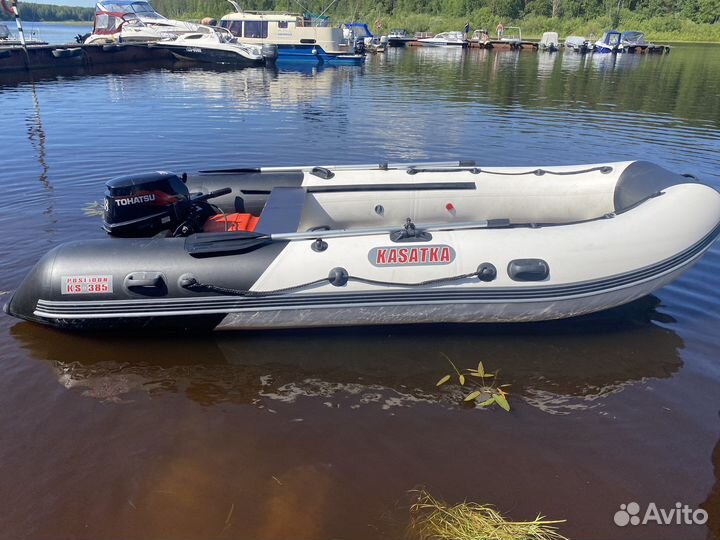 Лодка Касатка 385 + мотор tohatsu 18