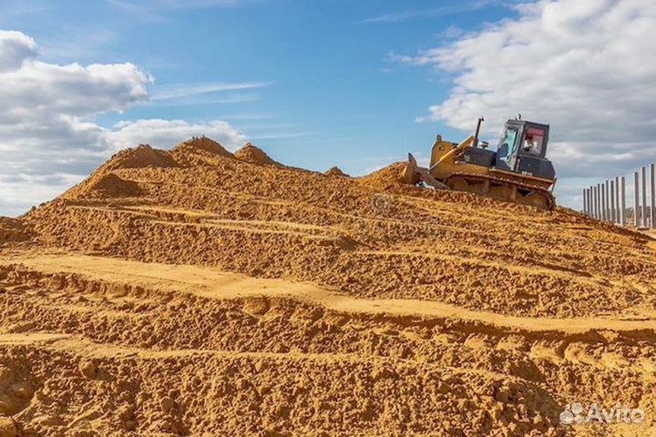 Щебень, Песок карьерный, Отсев, Грунт
