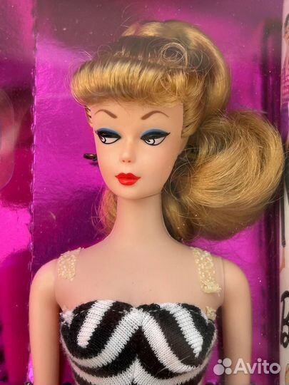 Barbie 35th Anniversary Blonde & Brunette 1993 Rep