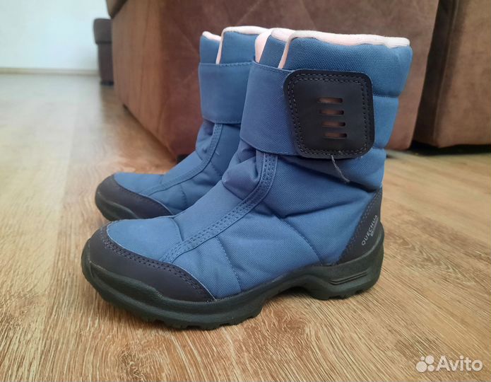 Зимние сапоги на девочку Decathlon quechua
