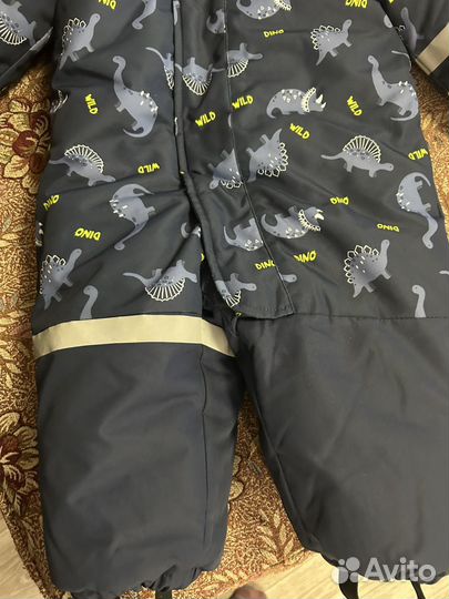 Зимний комбинезон для мальчика 80