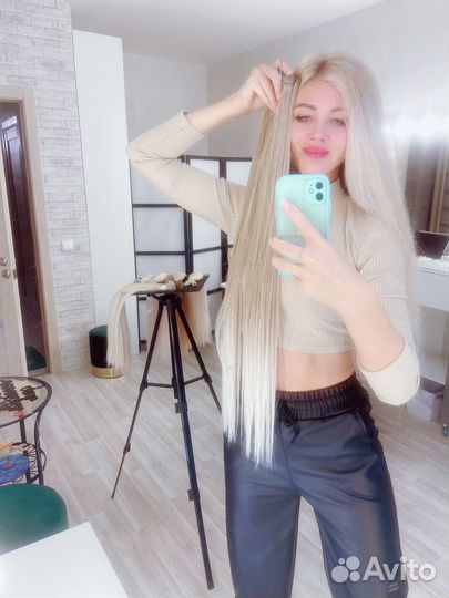 Наращивание волос биопротеиновых и натуральных