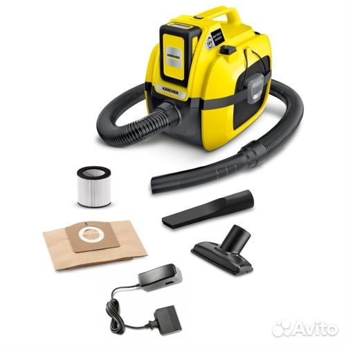 Пылесос karcher WD1 Compact Battery Set 1.198-301