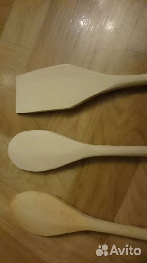 Контейнер для яиц набор деревянных ложек, лопатка