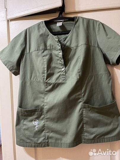 Медицинский костюм хаки 54р-р