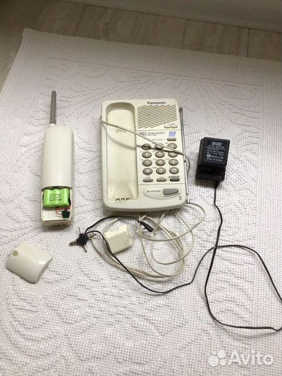 Радиотелефон (раритет) из хх века panasonic