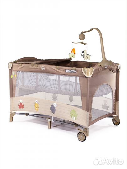 Манеж кровать babyton