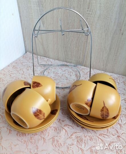 Чайный набор на подставке 