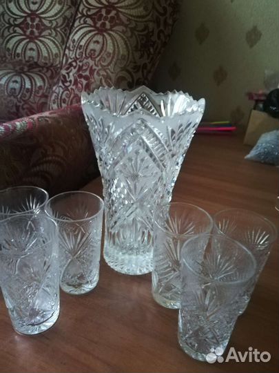 Хрустальные фужеры бокалы СССР