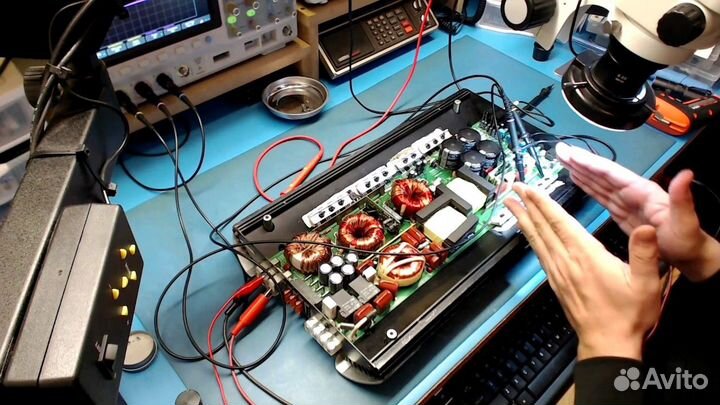 Ремонт аудиотехники ресиверов усилителей