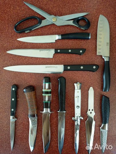 Заточка любых ножей (охотичьи и кухонные) -мастер