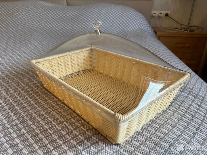 Корзина для выпечки с крышкой