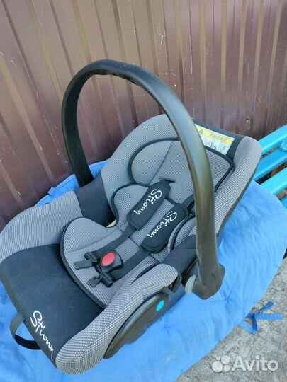 Люлька переноска автомобильная для новорожденных