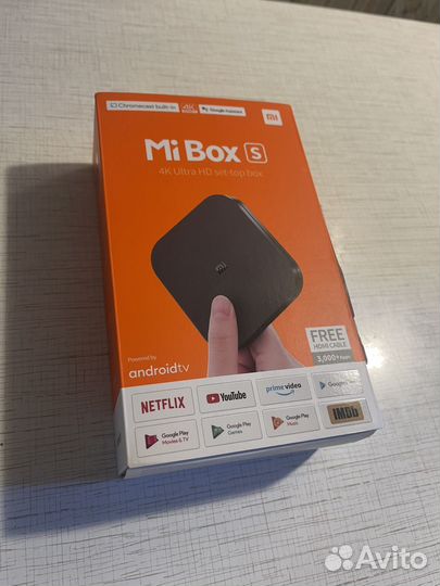 TV приставка Xiaomi Mi Box S 4k