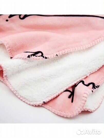 Плед розовый Victoria’s secret’ pink оригинал