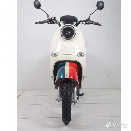 Электрический скутер электро мопед велосипед