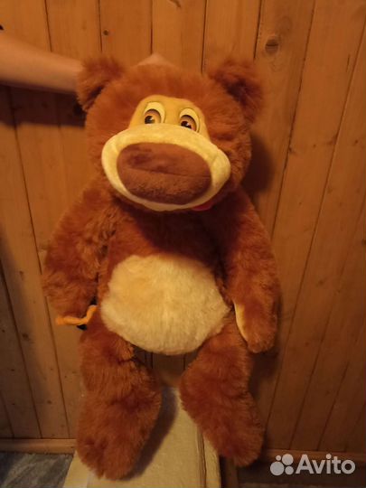 Большая мягкая игрушка медведь