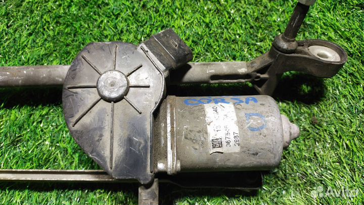 Моторчик стеклоочистителя Opel Corsa D