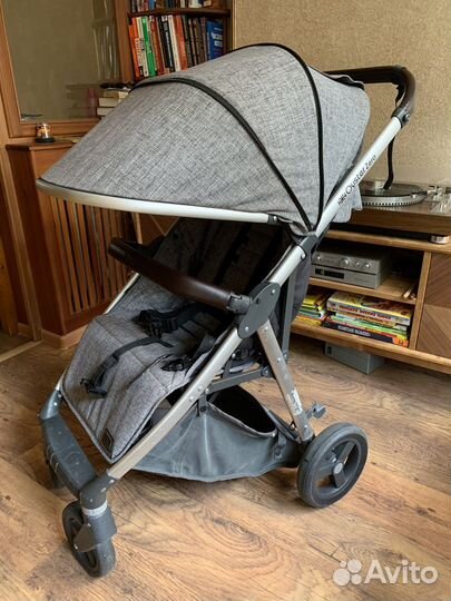 Коляска Oyster Zero серая