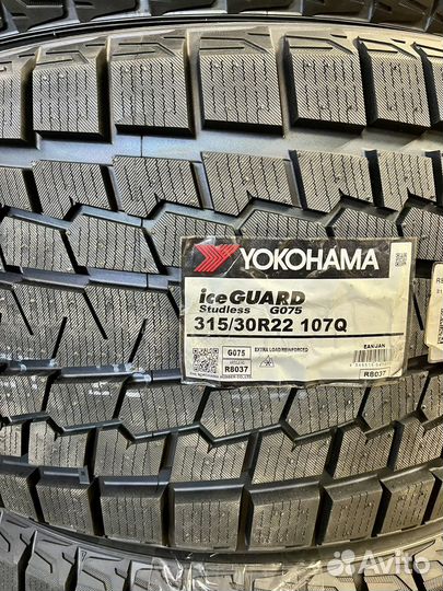 Yokohama Ice Guard G075 275/35 R22 и 315/30 R22