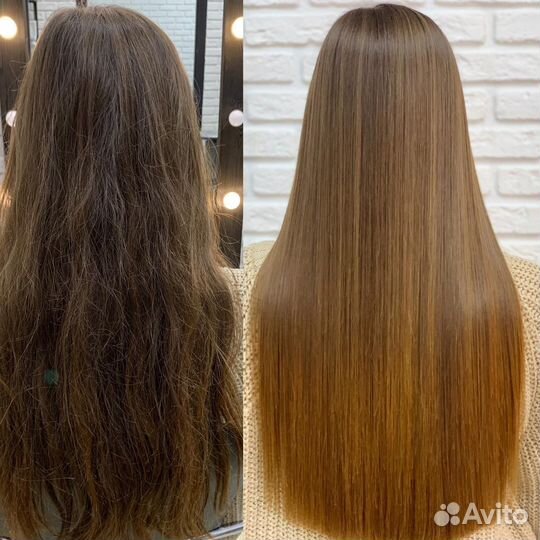 Модель на ботокс волос, кератин, нанопластику