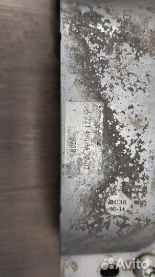 Насадка на глушитель Mercedes S-Classe W221