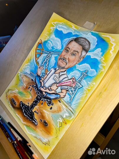 Шаржи на заказ по фото